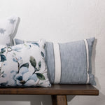 Trellis Rectangle Cushion Cover | Duckegg-2
