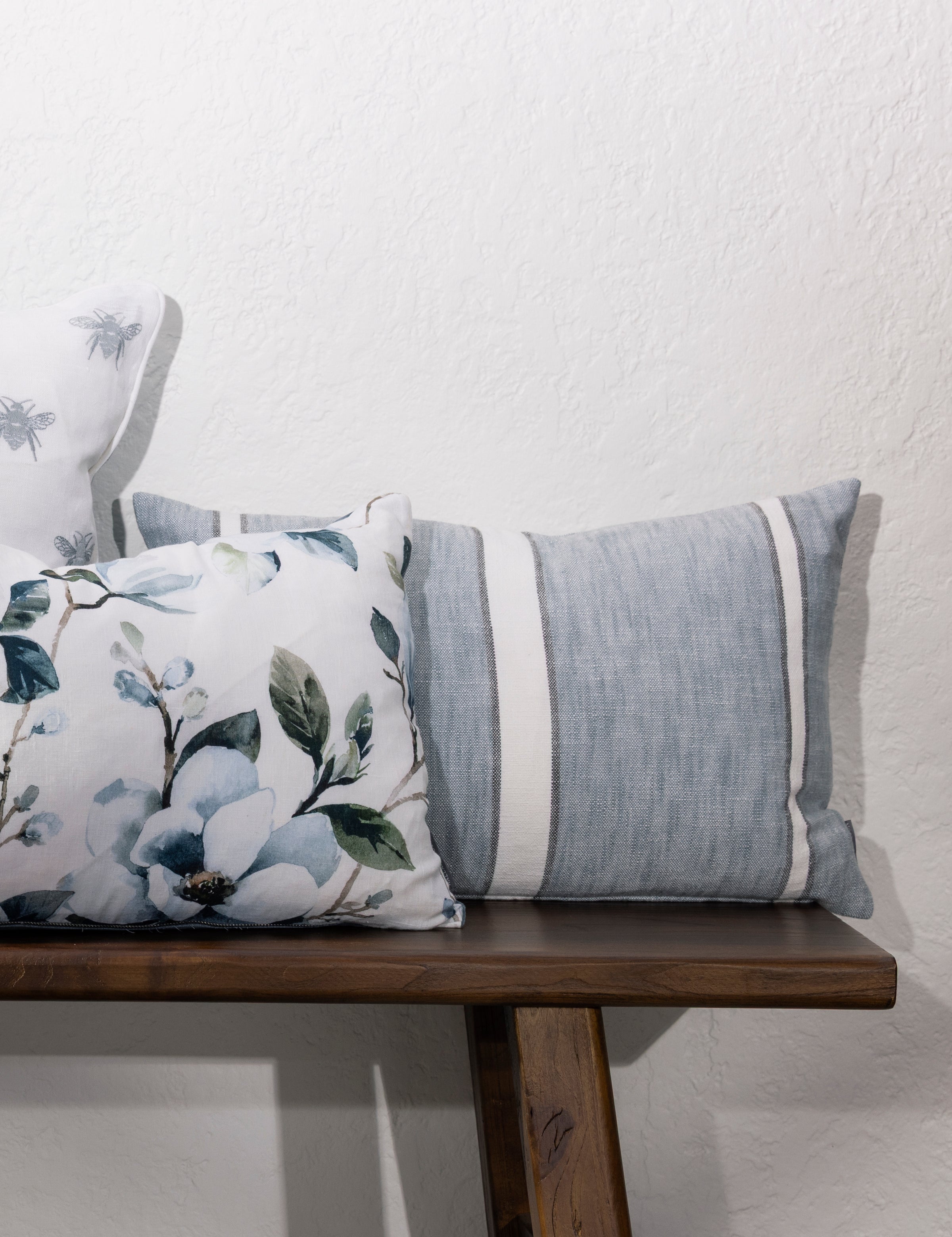 Trellis Rectangle Cushion Cover | Duckegg-2