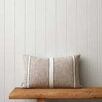 Trellis Rectangle Cushion Cover | Natural-1