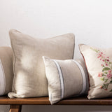 Trellis Rectangle Cushion Cover | Natural-2