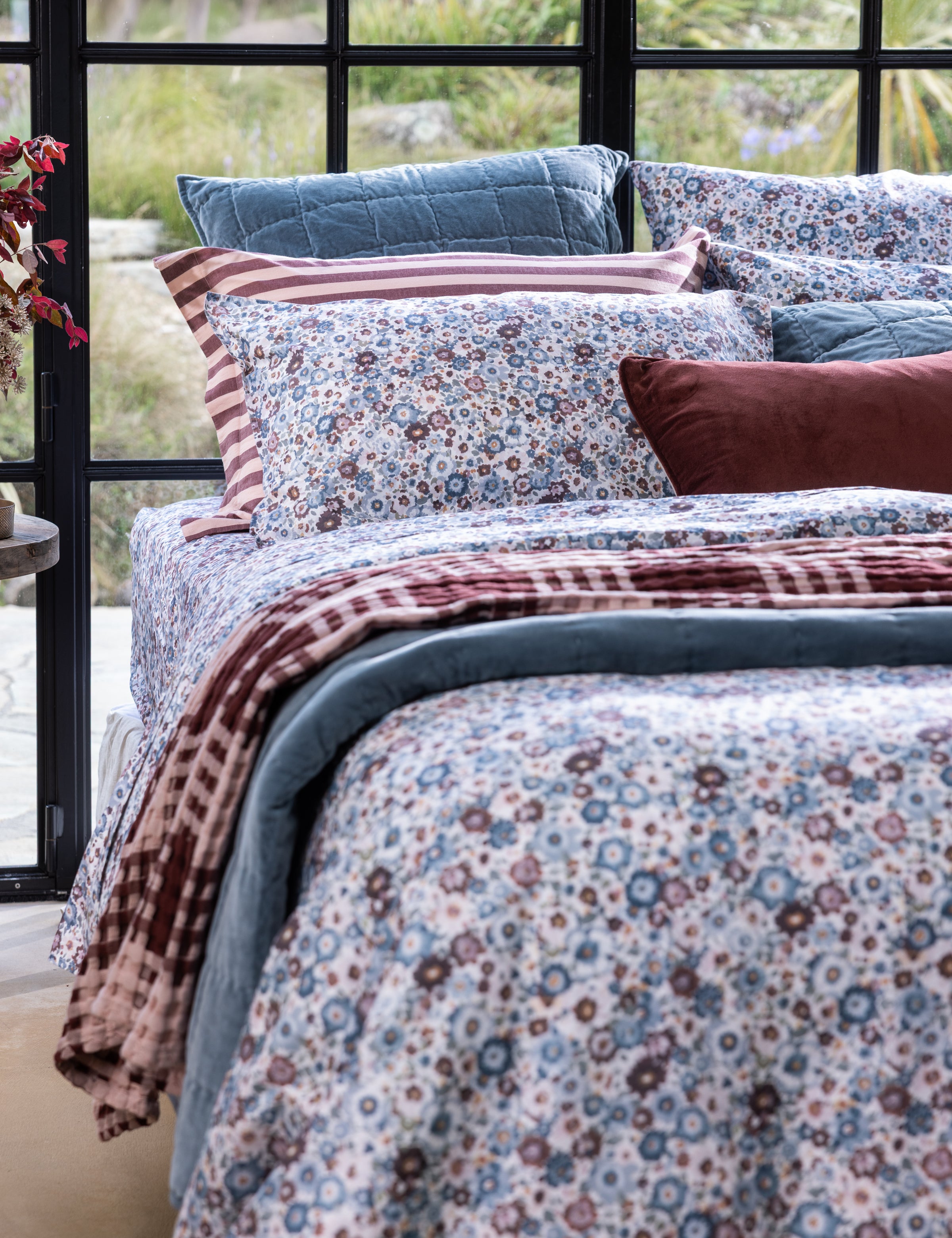 Tula Oxford Pillowcase Set | Stripe-2