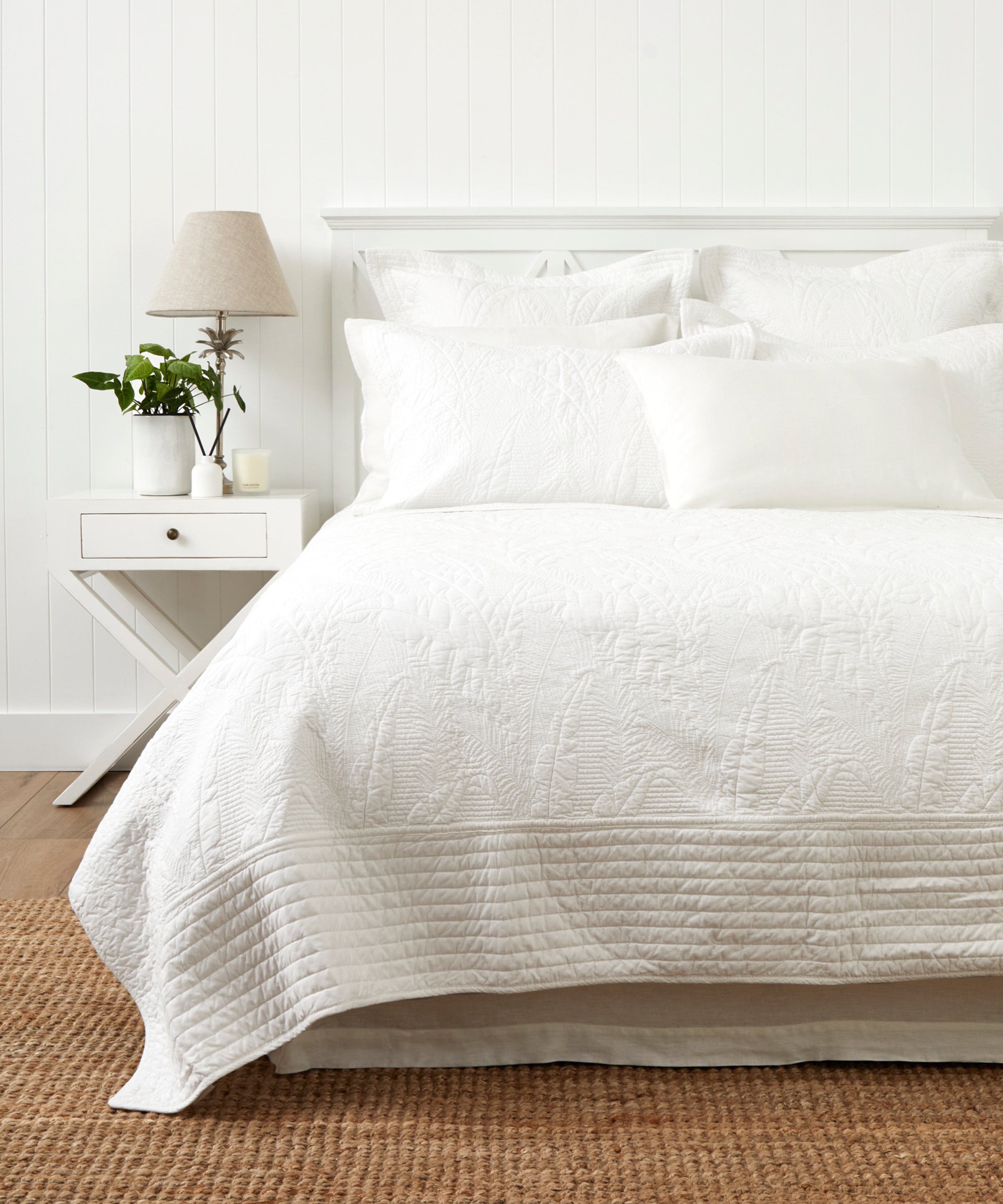 Unity Quilt | White-1