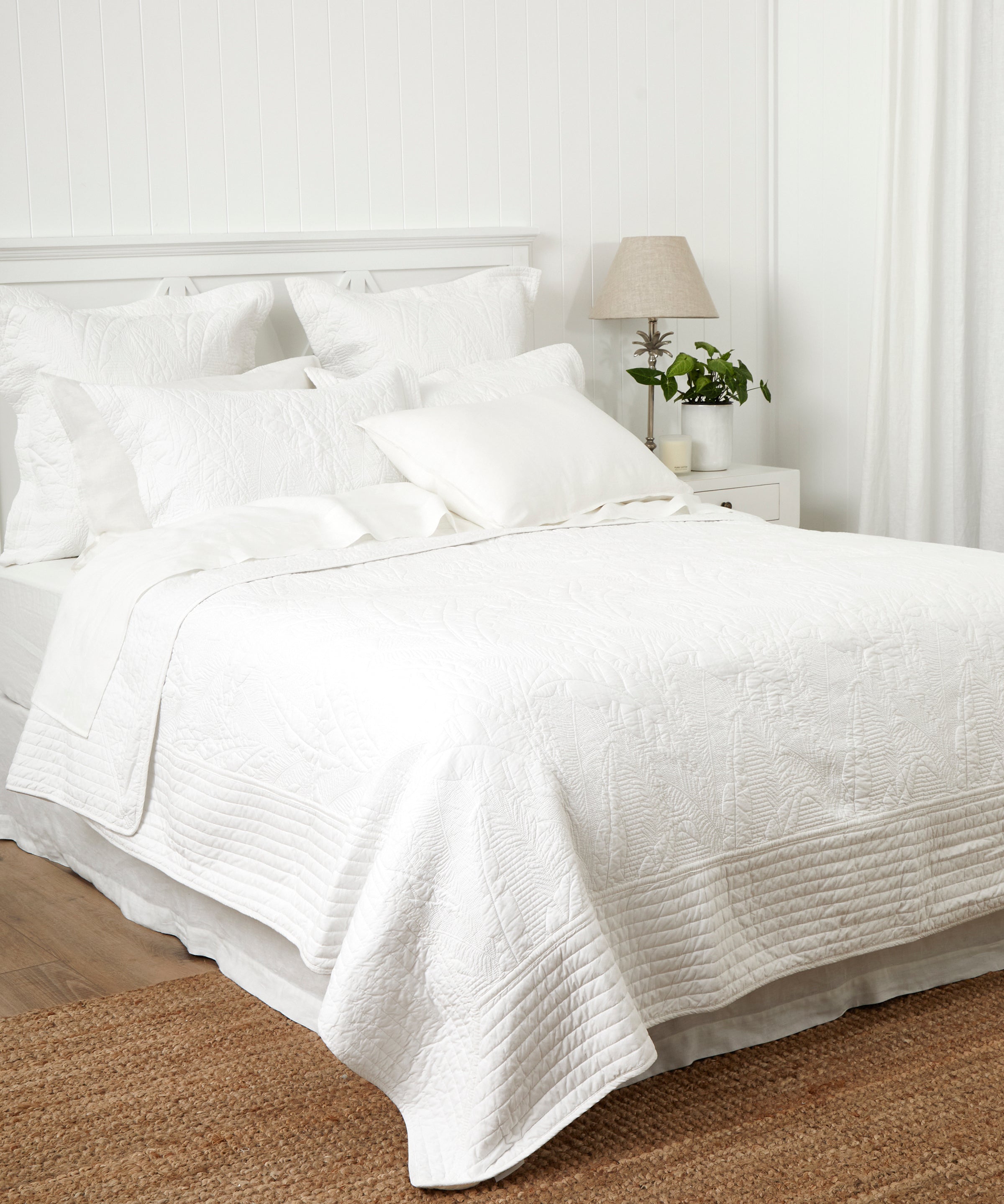 Unity Quilt | White-3