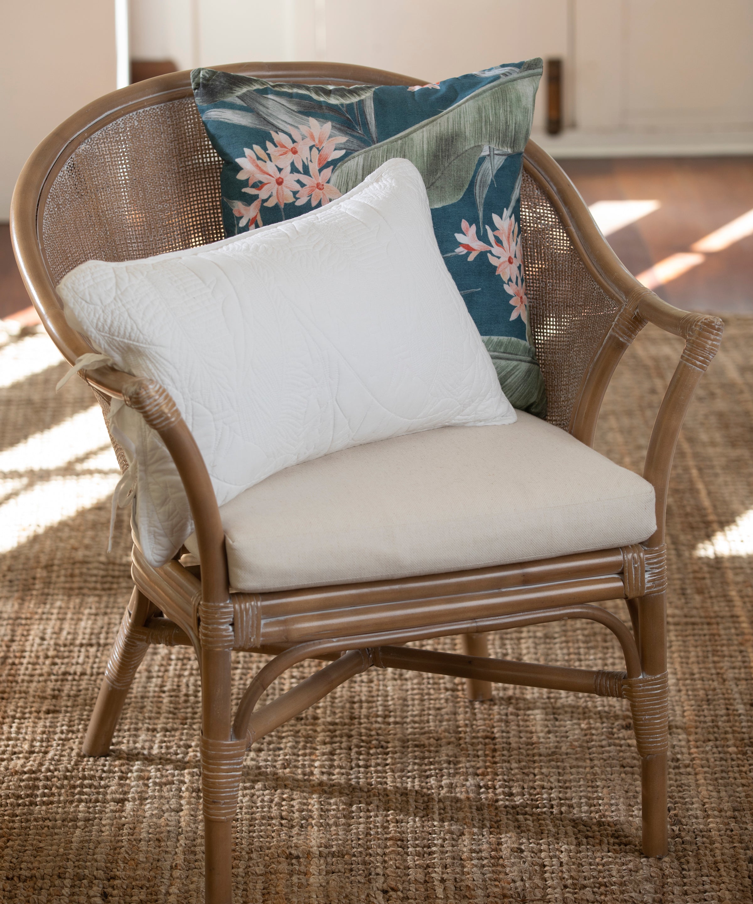 Unity Rectangle Cushion Cover | White-2