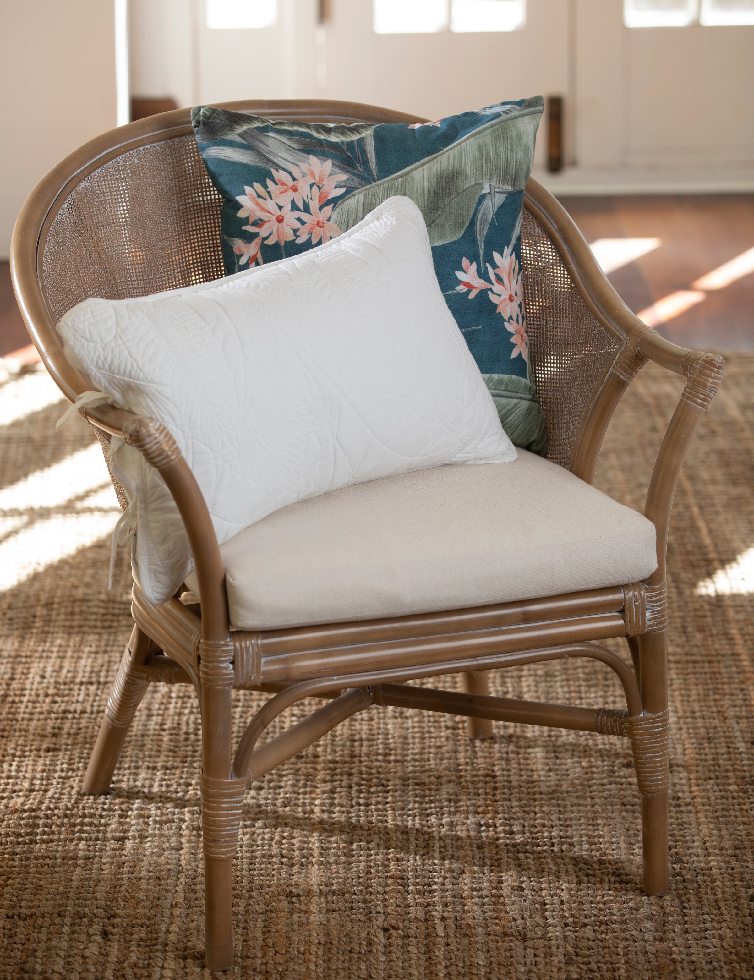Unity Rectangle Cushion Cover | White-2