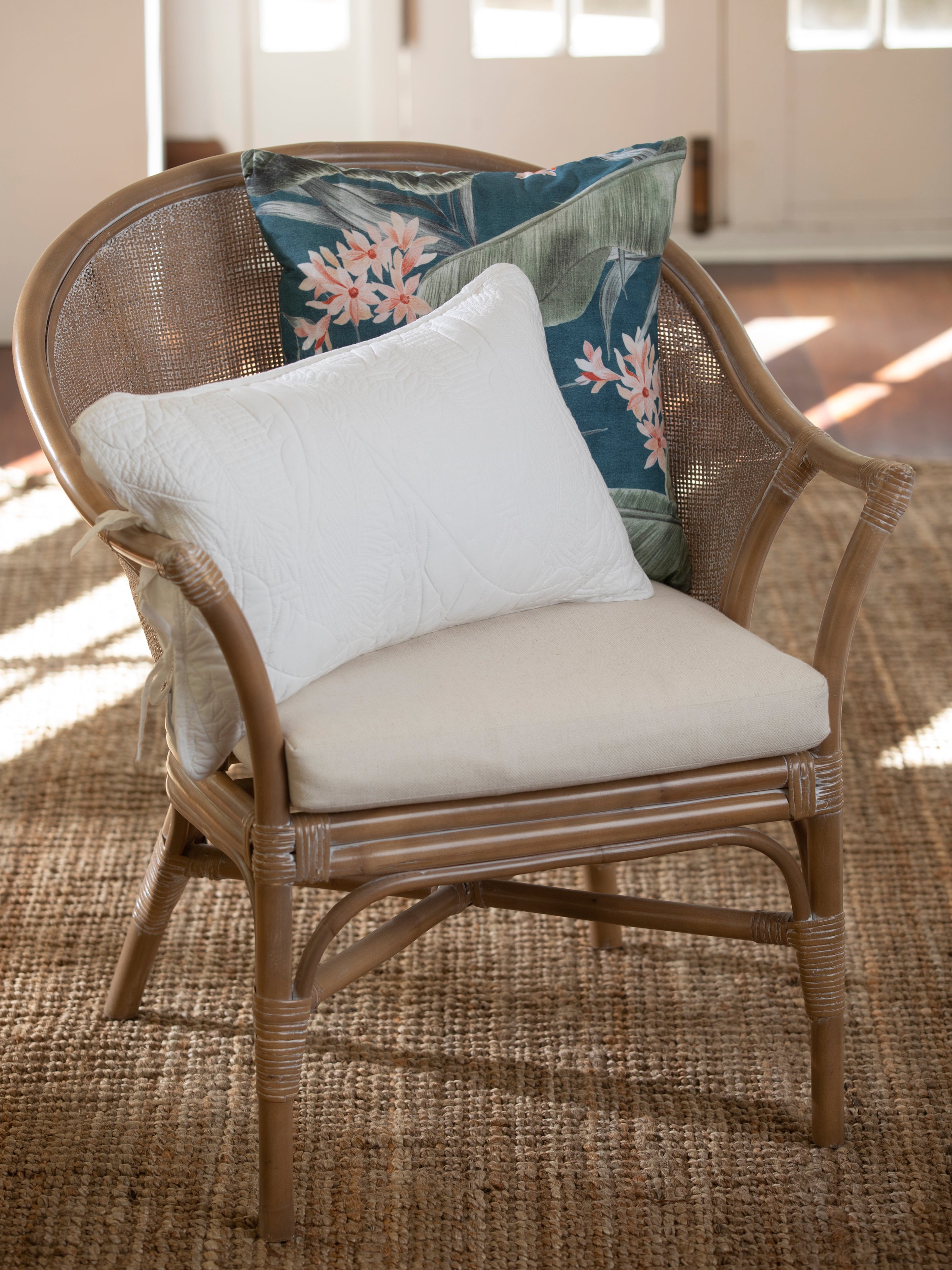 Unity Rectangle Cushion Cover | White-2