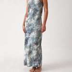 Valentina Full Length Bias Nightie | Floral-1
