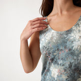 Valentina Full Length Bias Nightie | Floral-2