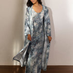 Valentina Full Length Robe | Floral-3