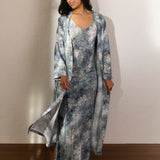 Valentina Full Length Robe | Floral-3