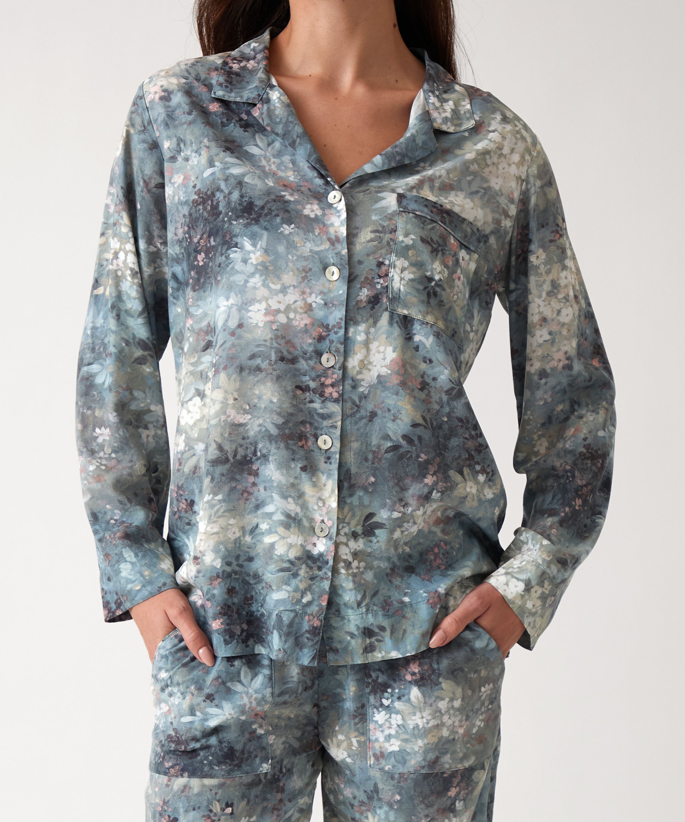 Valentina PJ Shirt | Floral-1