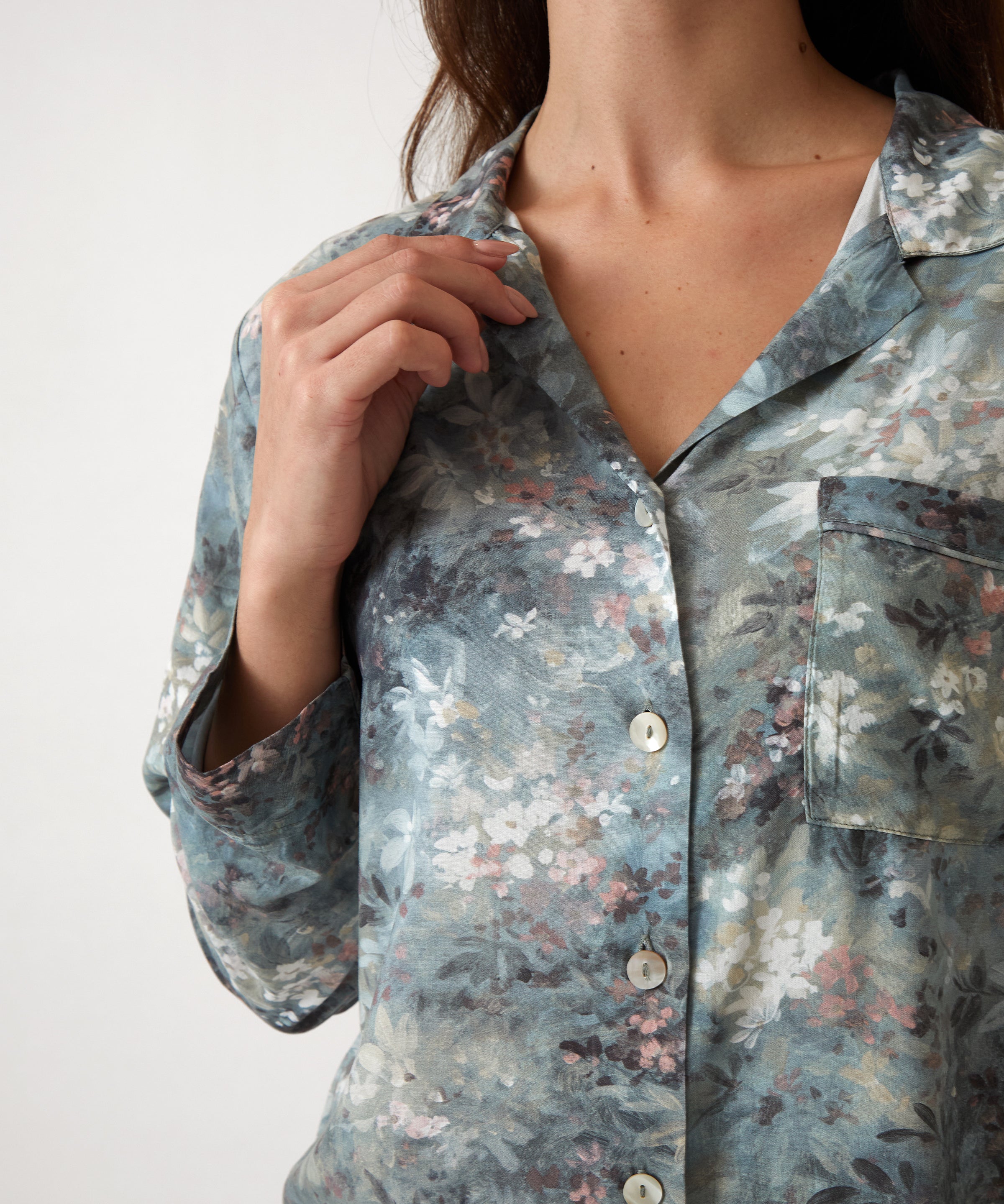 Valentina PJ Shirt | Floral-2