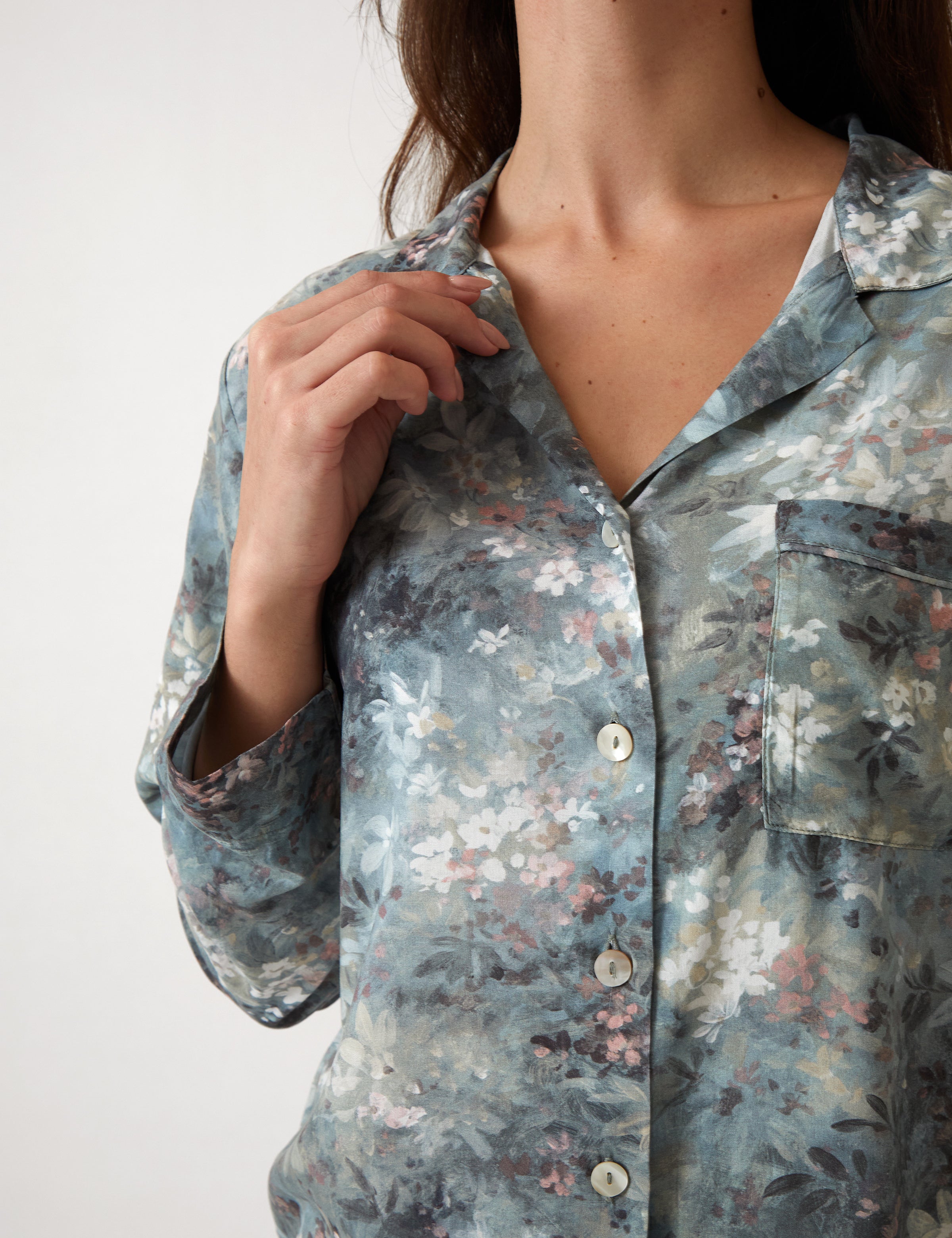 Valentina PJ Shirt | Floral-2