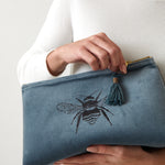 Velvet Bee Large Bath Bag | Haze-2