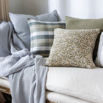 Vista Square Cushion Cover | Blue-2