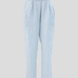 Voyager Linen Pants | Sky Blue Chambray-2