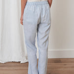 Voyager Linen Pants | Sky Blue Chambray-4