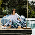 Voyager Linen Pants | Sky Blue Chambray-5