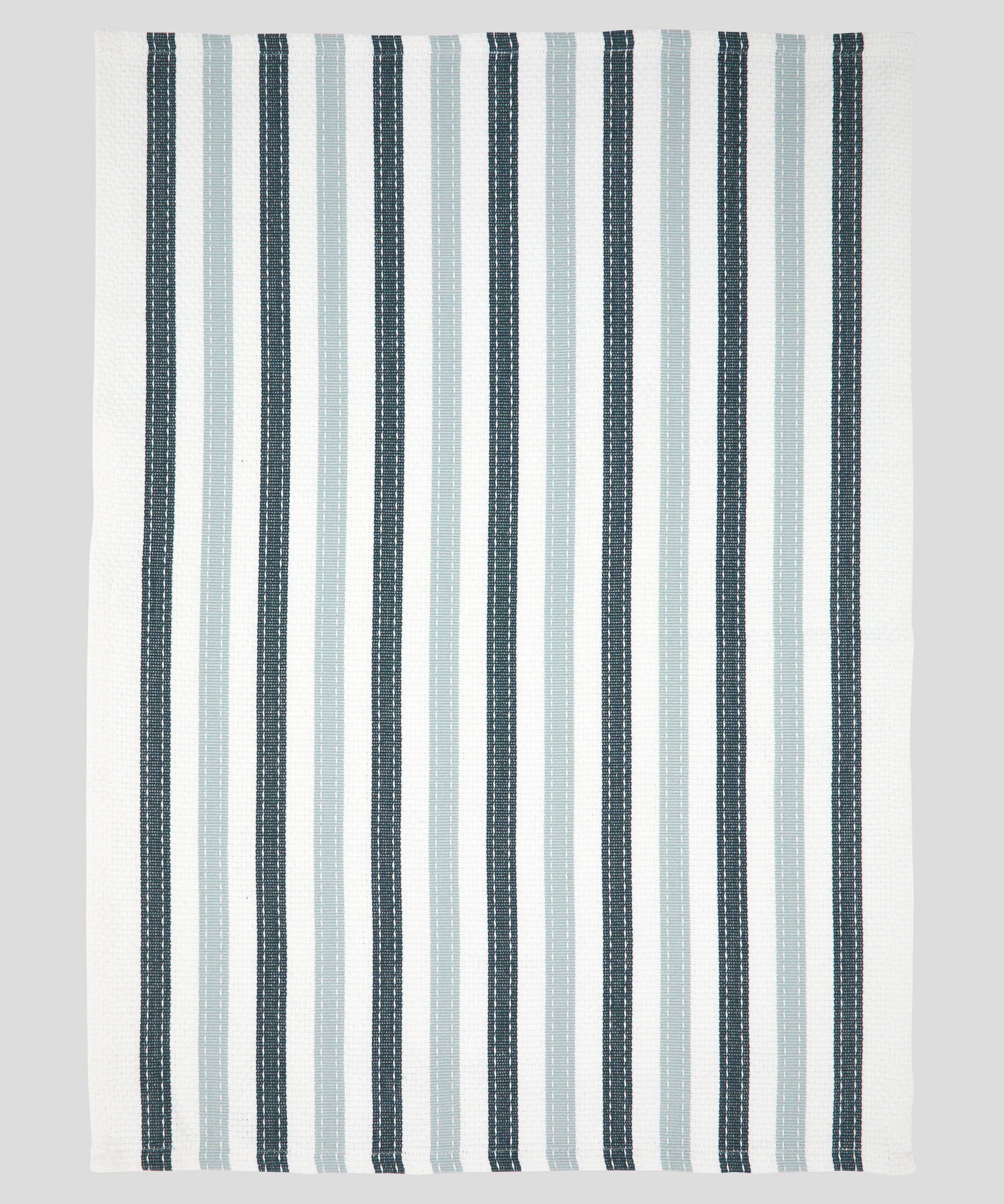 WC Stripe Tea Towel Set of 2 | Blue-2