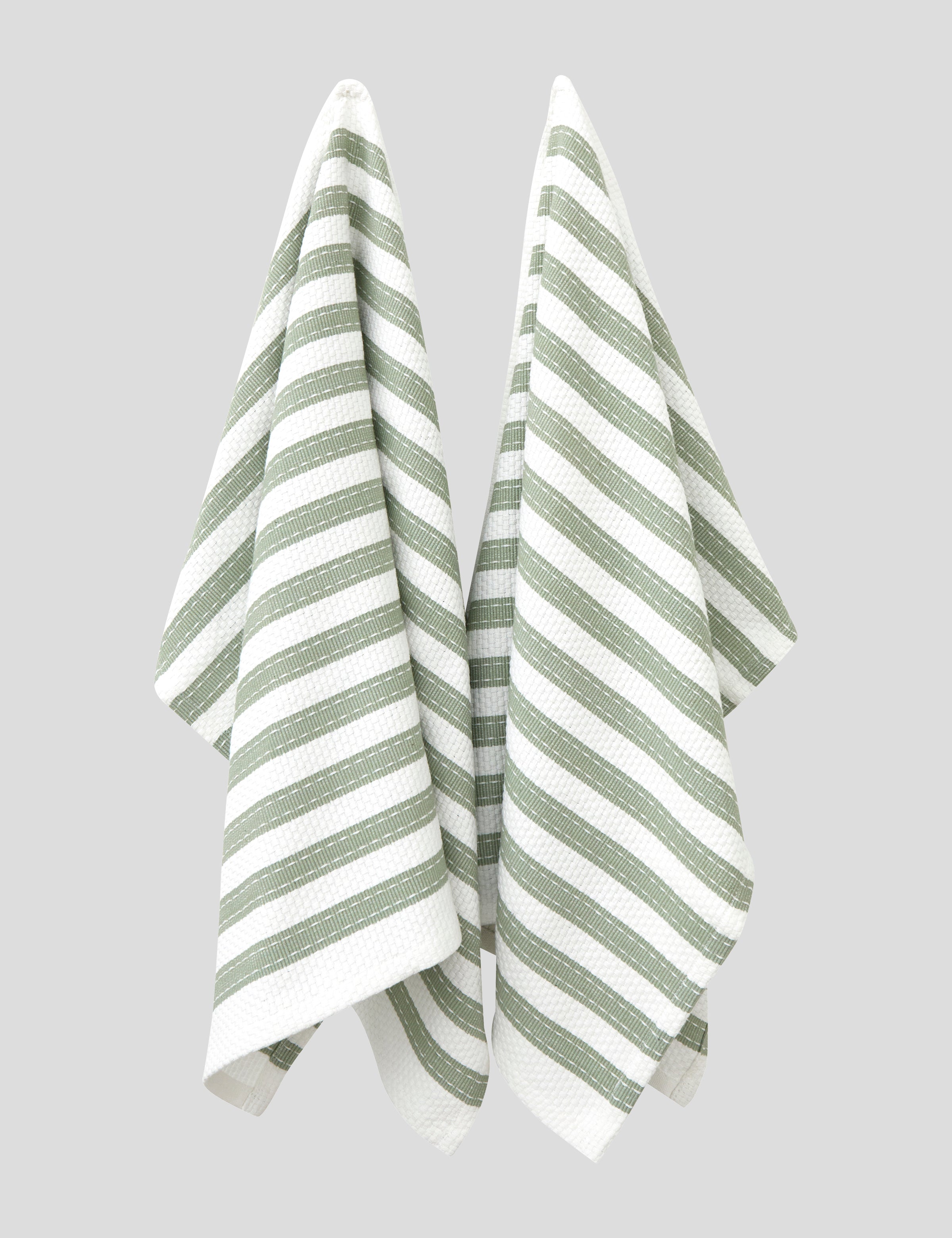 WC Stripe Tea Towel Set of 2 | Willow-1