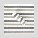 WC Stripe Washcloth Set of 2 | Natural Charcoal-1