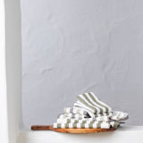 WC Stripe Washcloth Set of 2 | Natural Charcoal-2