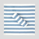 WC Stripe Washcloth Set of 2 | Smokey Blue-1