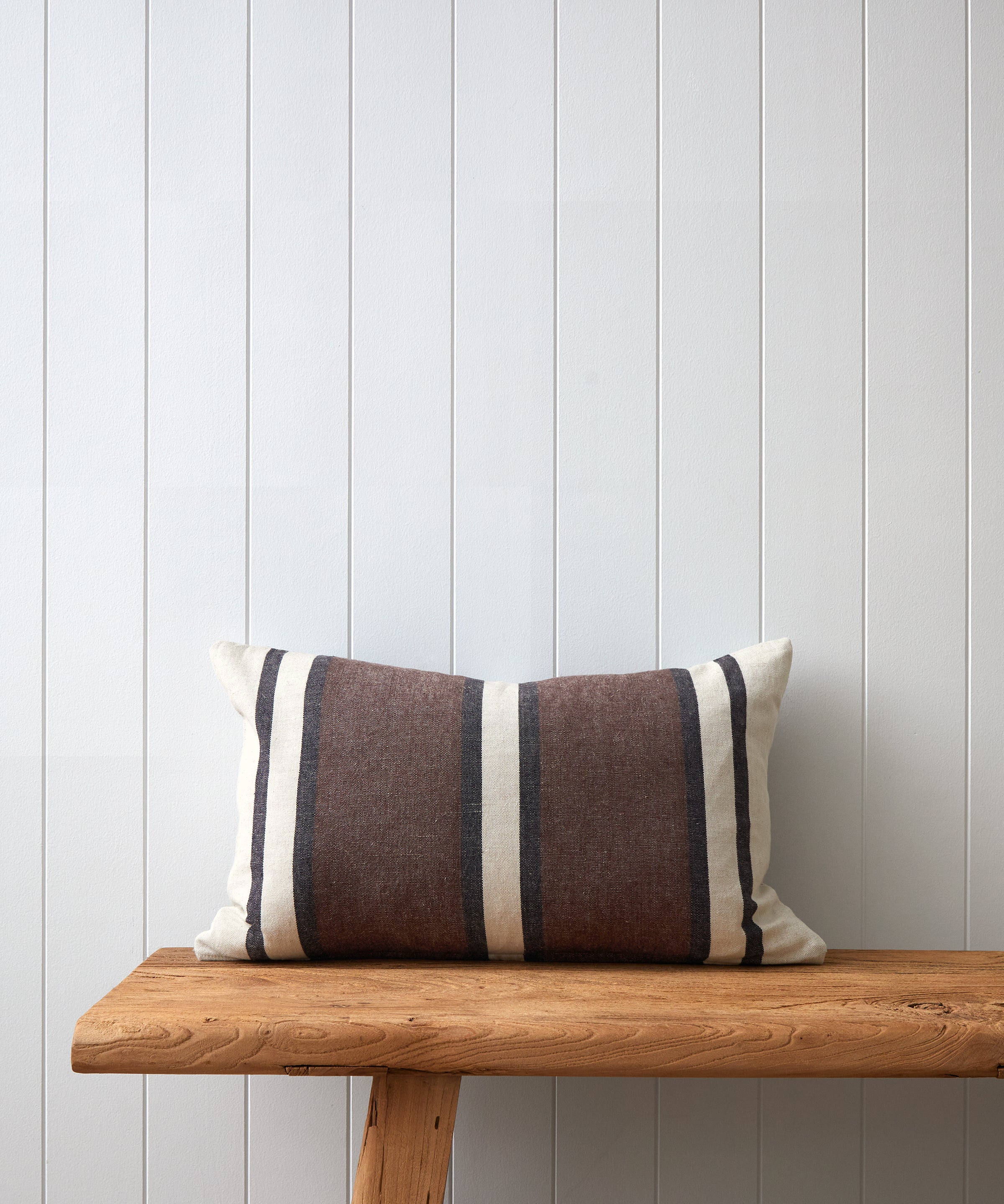 Wakefield Rectangle Cushion Cover | Cocoa-1