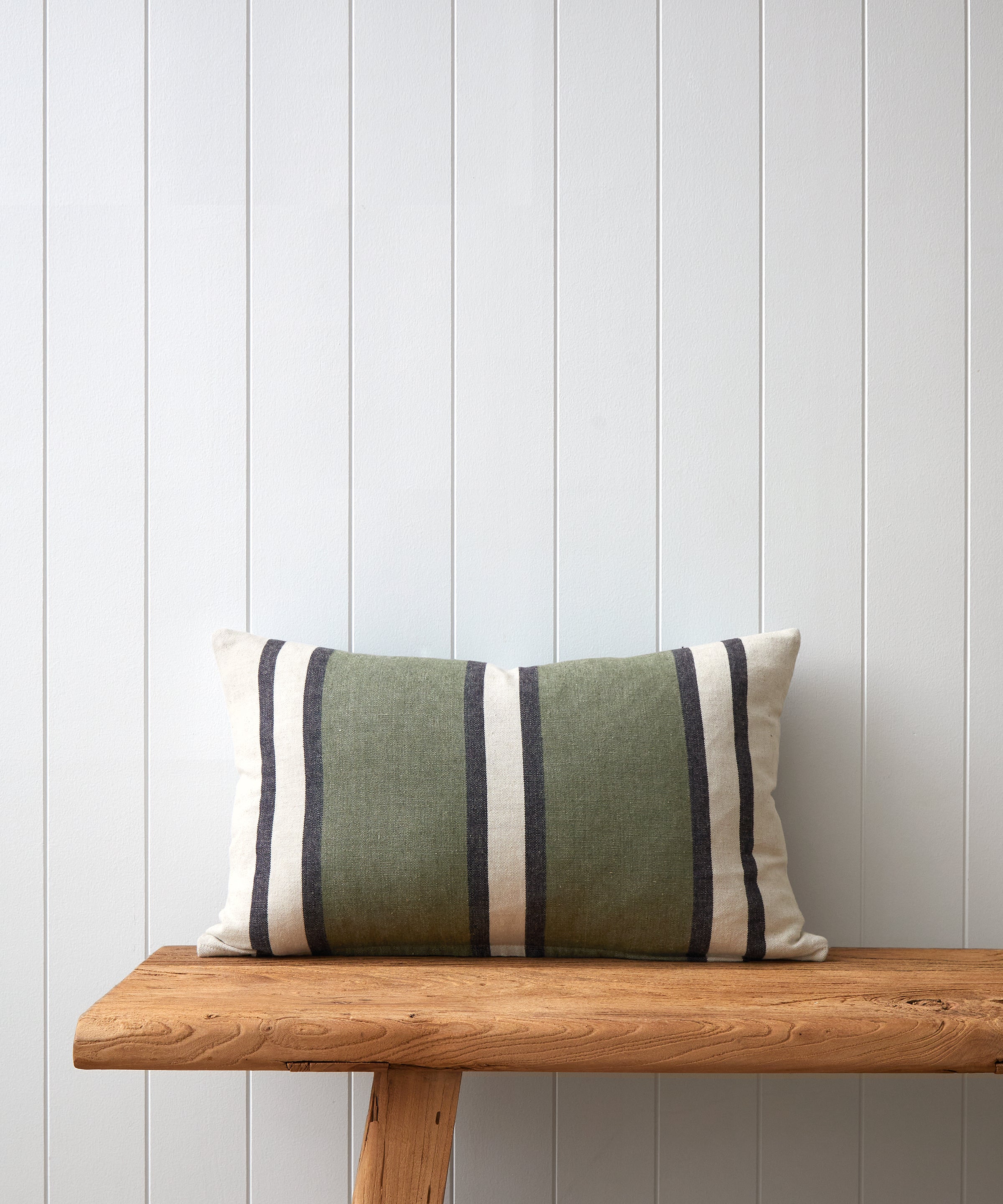 Wakefield Rectangle Cushion Cover | Green-1