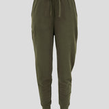 Weekend Cotton Knit Lounge Pants | Olive-2