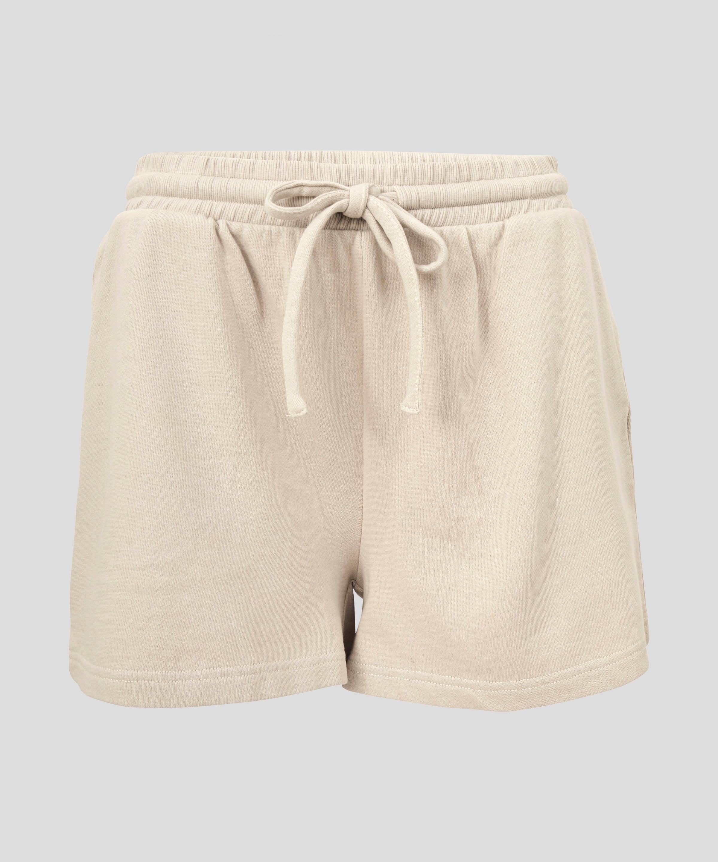 Weekend Cotton Knit Lounge Shorts | Oat-2