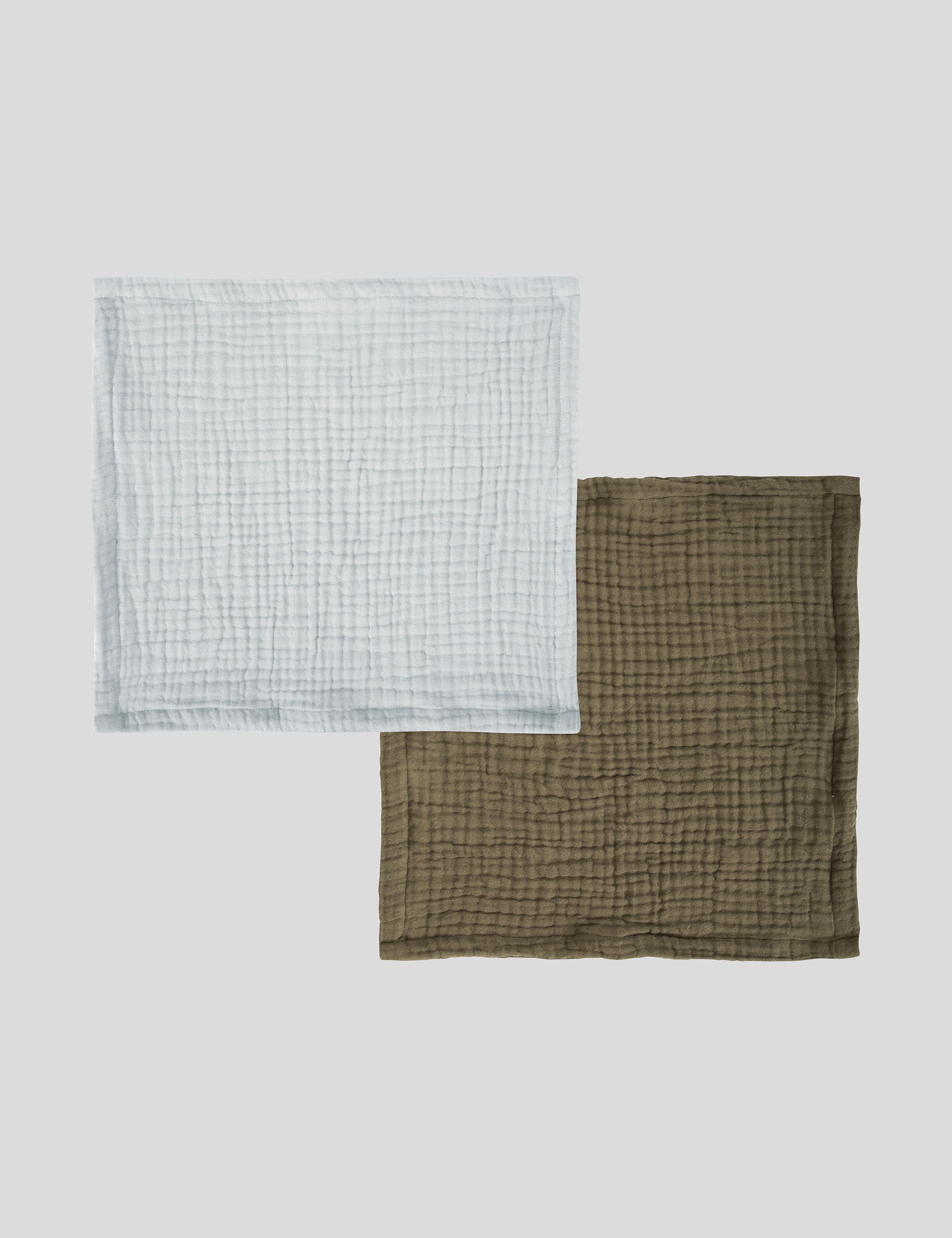 Whipser Muslin Washcloth Set of 2 | Multi-1