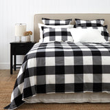 Piha Duvet Cover Set | Black/White-1