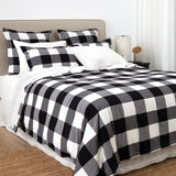 Piha Duvet Cover Set | Black/White-3