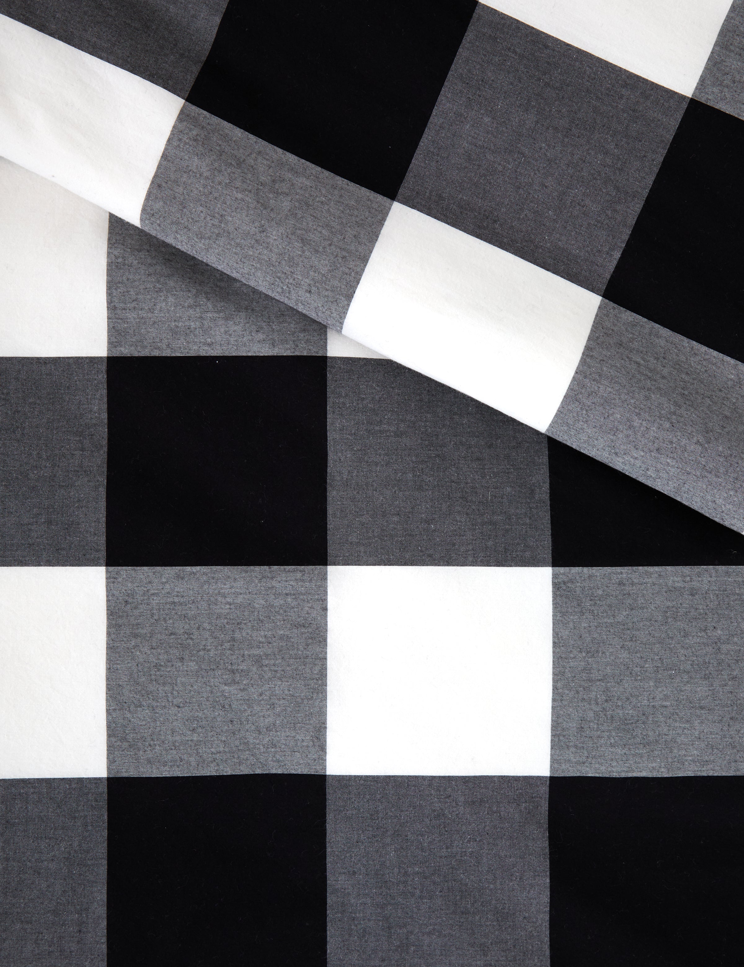 Piha Duvet Cover Set | Black/White-4