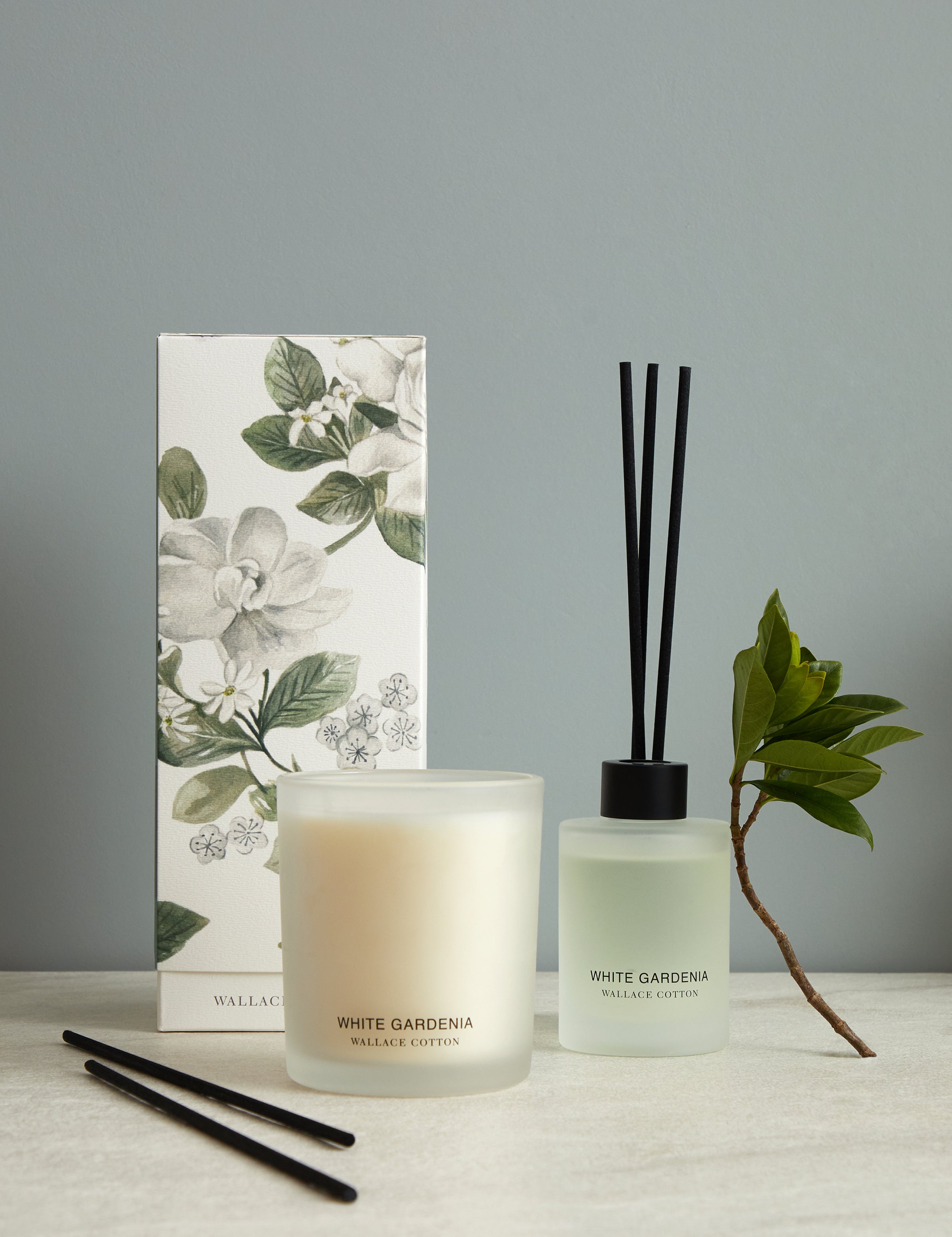 White Gardenia Diffuser 120ml | White-2