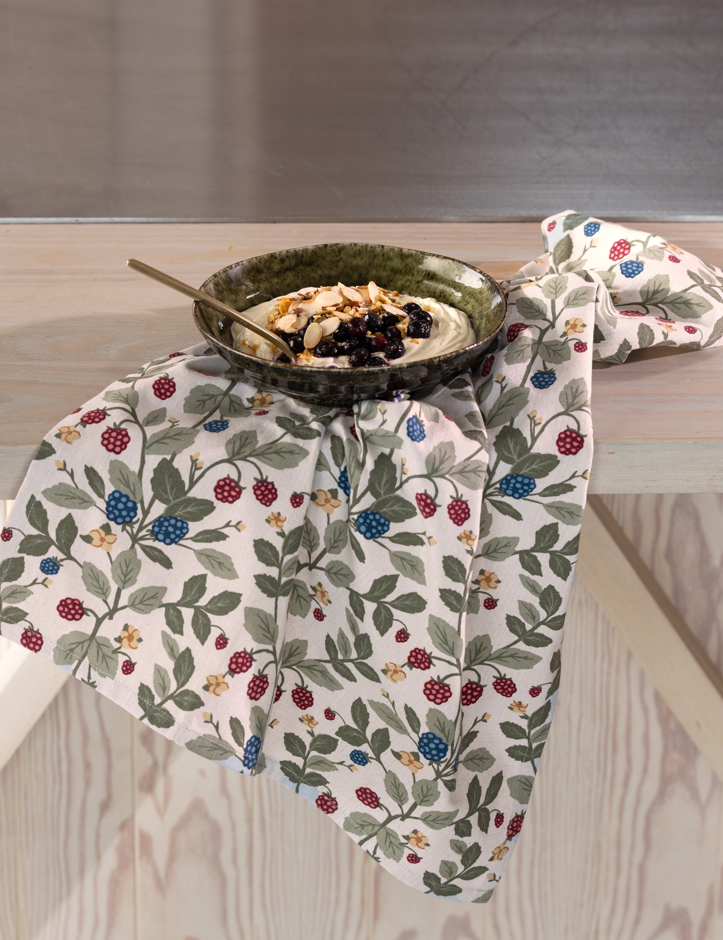 Wildberry Tea Towel Set of 3 | Multi-2
