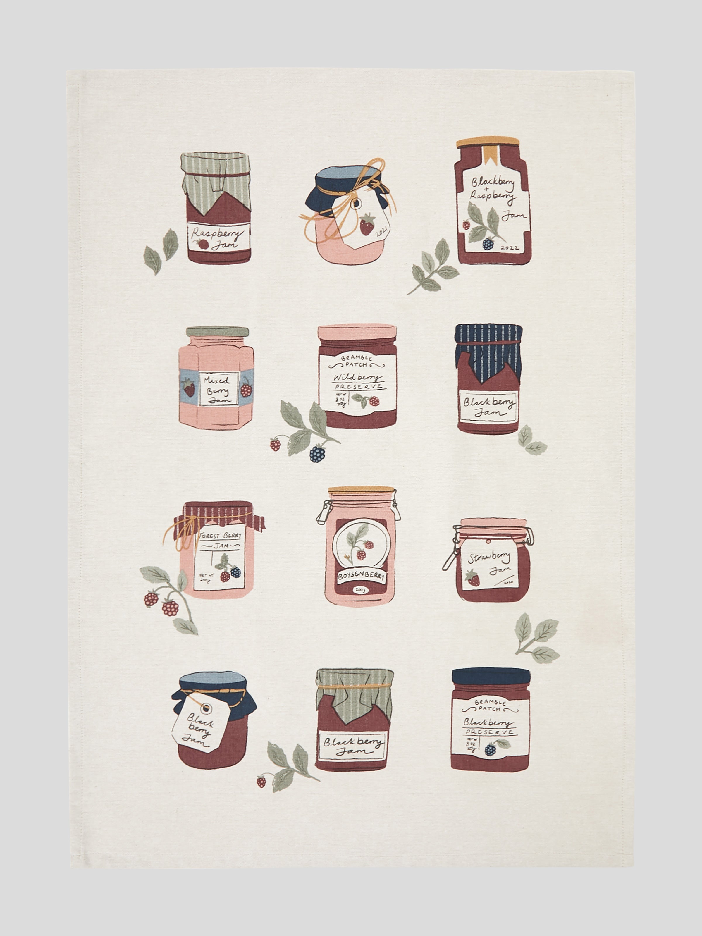 Wildberry Tea Towel Set of 3 | Multi-3