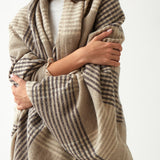 Winslow Woollen Blanket | Cocoa Natural-2