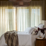 Winslow Woollen Blanket | Cocoa Natural-4