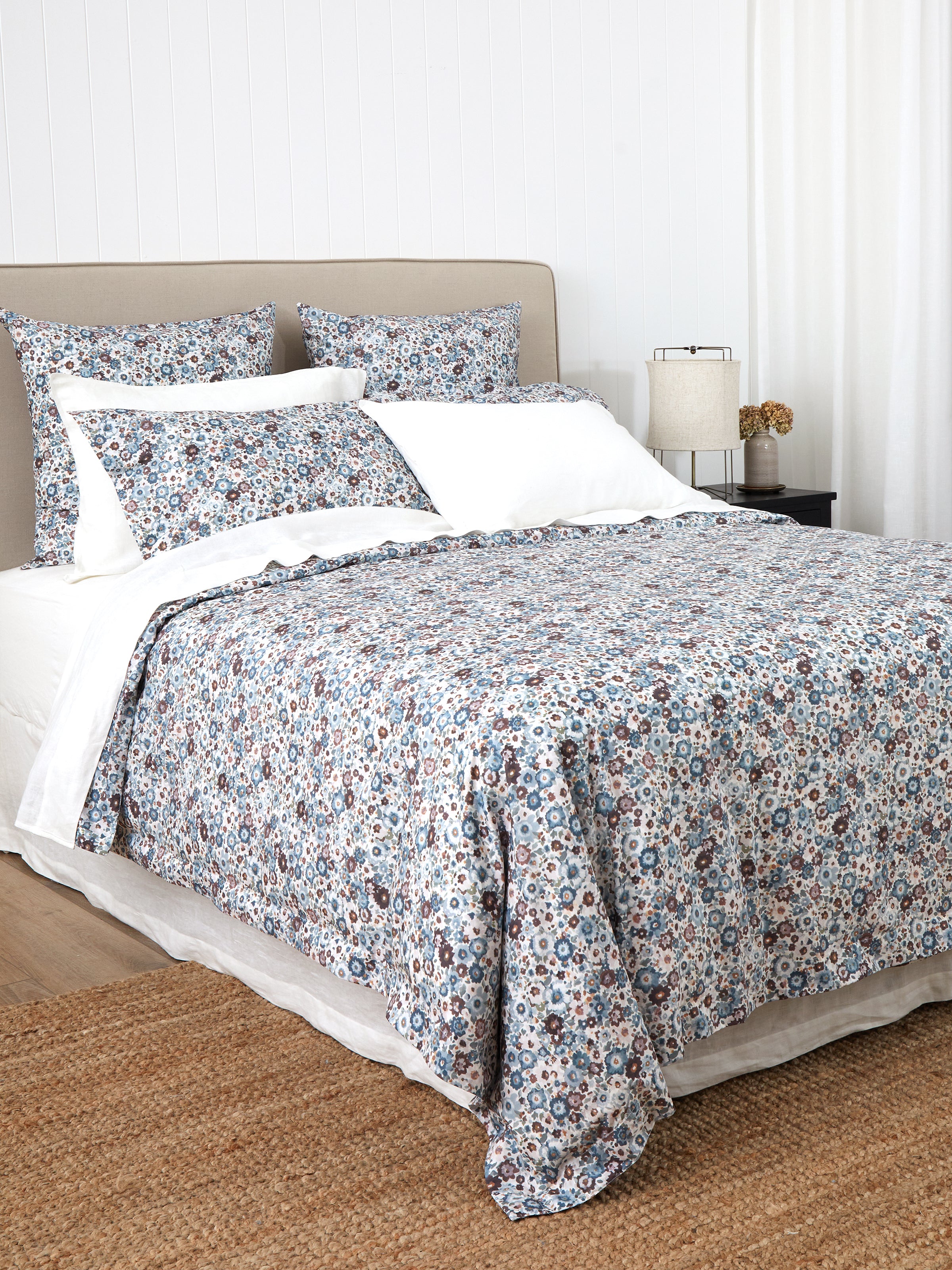 Zinnia Duvet Cover Set | Floral-3