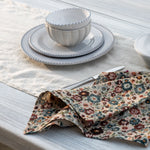 Zinnia Linen Tea Towel | Floral-2