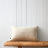 Zinnia Rectangle Cushion Cover | Blue Floral-3