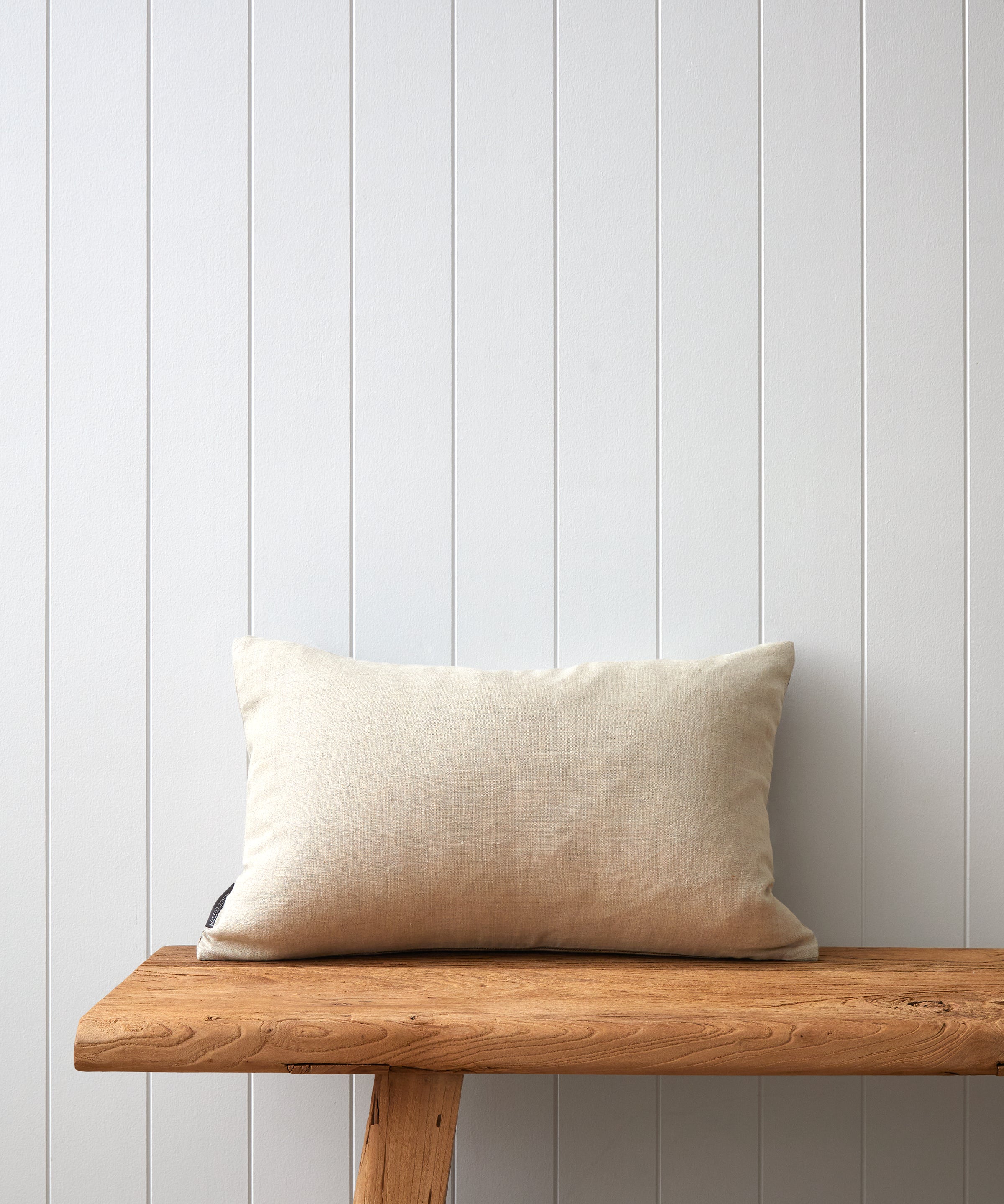 Zinnia Rectangle Cushion Cover | Blue Floral-3