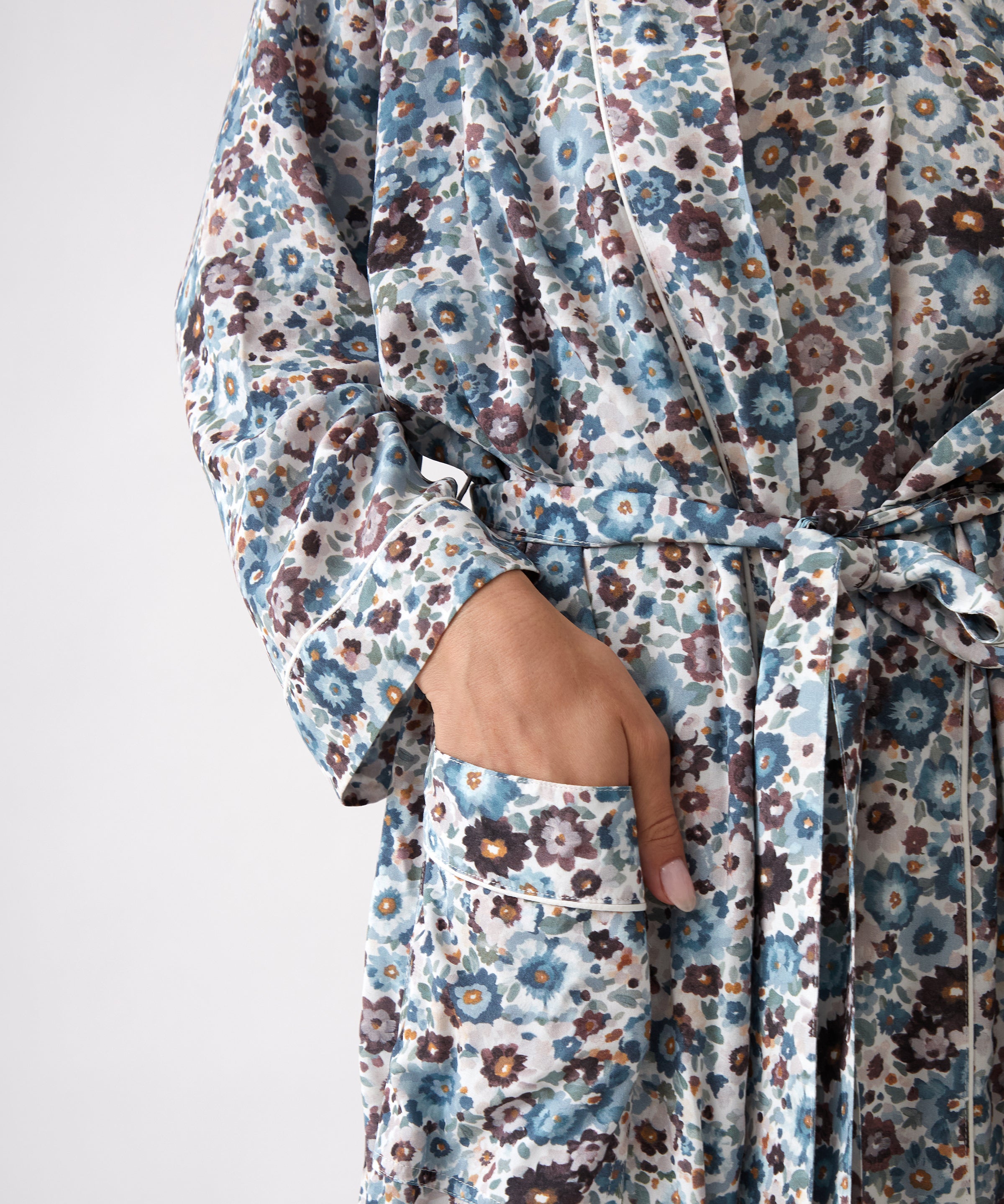 Zoe Full Length Robe | Floral-2