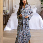 Zoe Full Length Robe | Floral-3