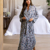 Zoe Full Length Robe | Floral-3