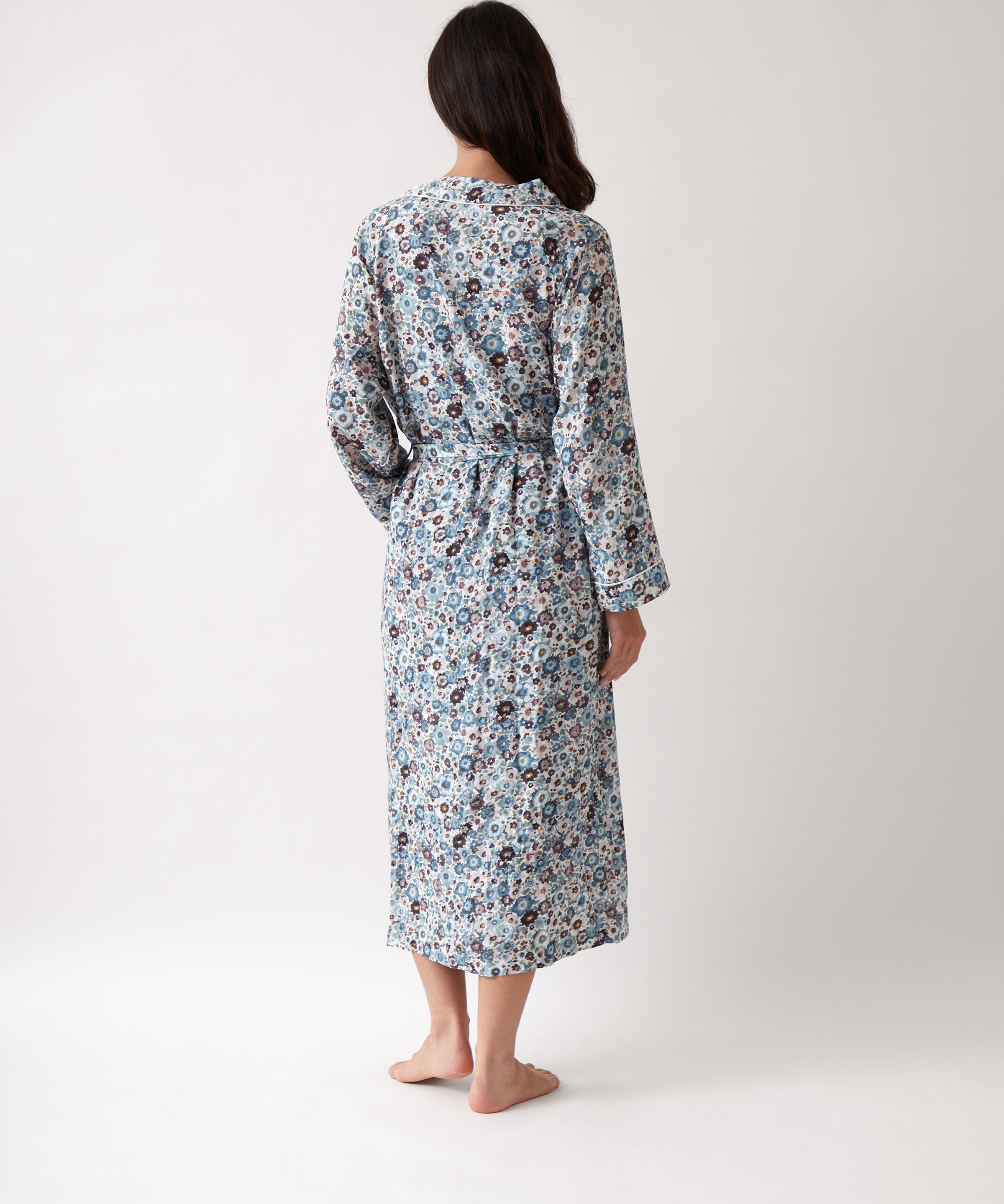 Zoe Full Length Robe | Floral-4