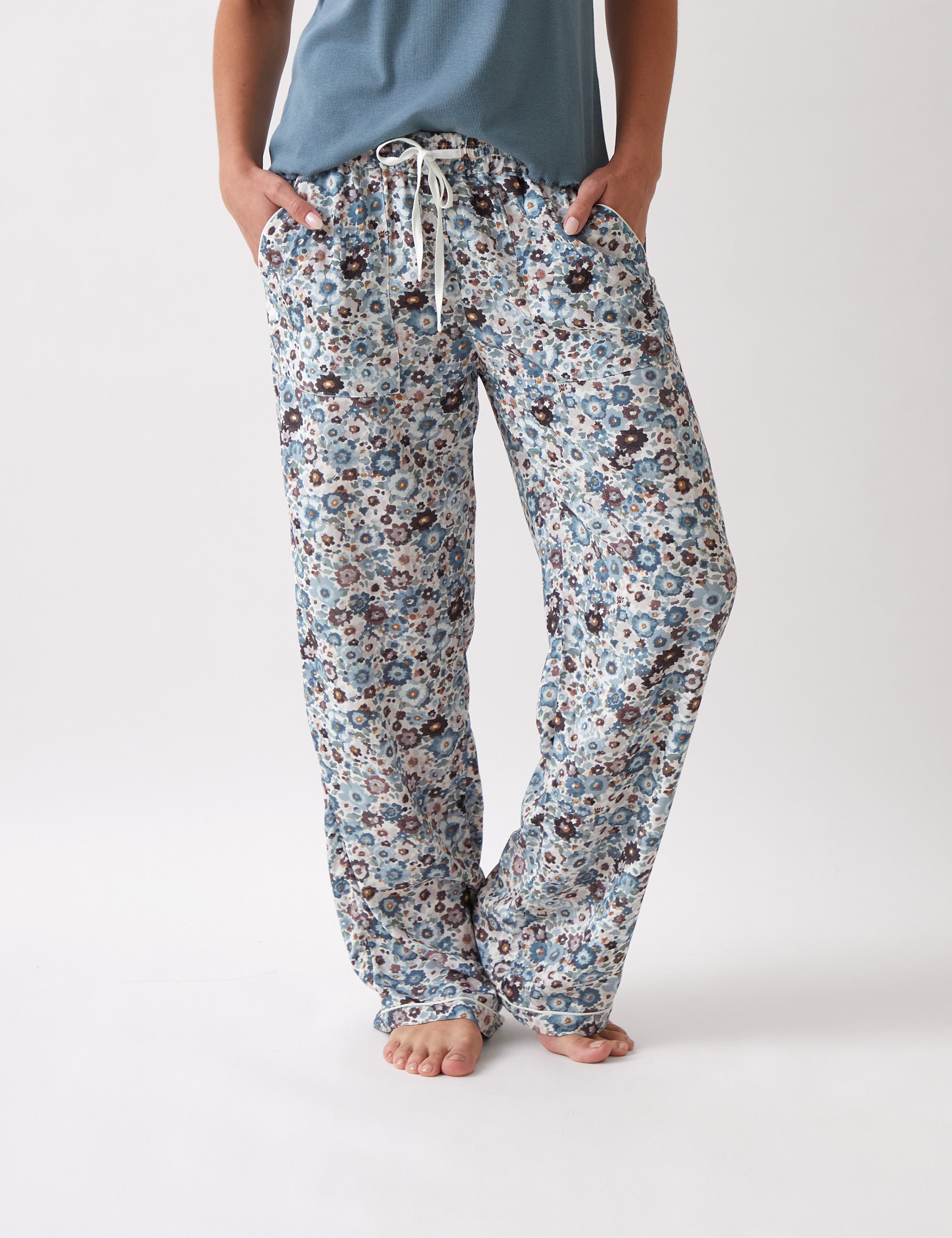 Zoe PJ Pants | Floral-1