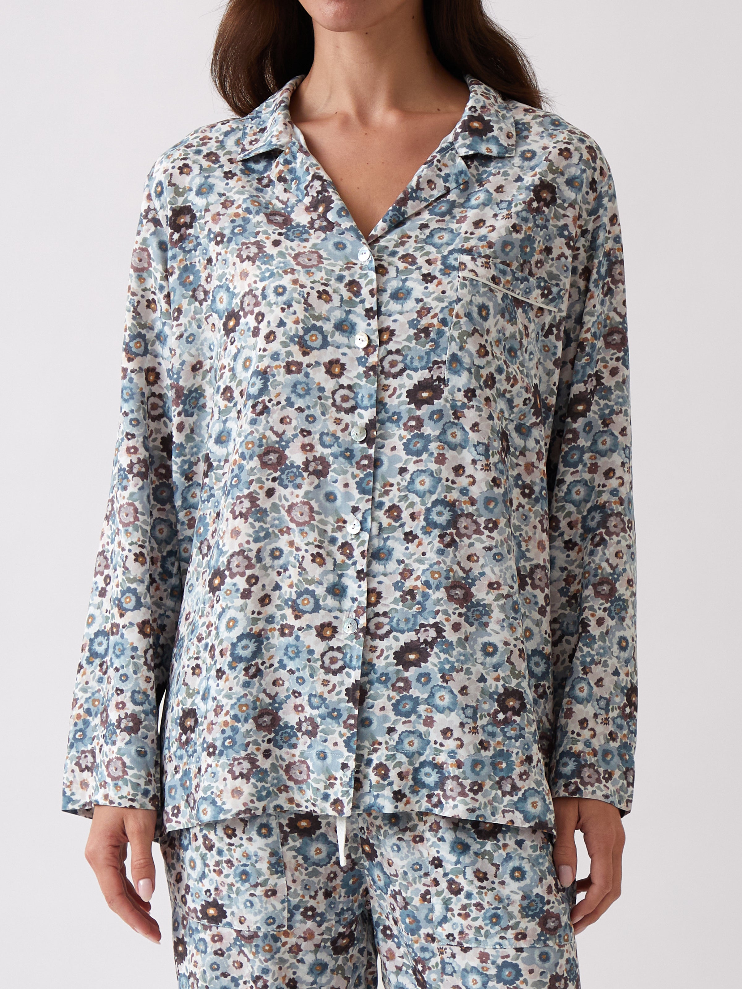 Zoe PJ Shirt | Floral-1